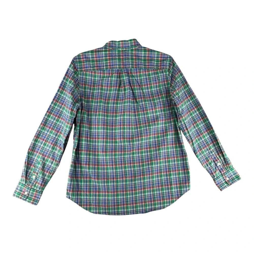 Ralph Lauren Plaid Button Down Shirt Long Sleeve Youth Boys‎ X-Large (18-20)